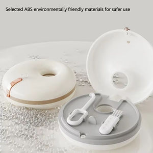 Estuche para Retenedores de Ortodoncia de 2 Capas, Diseño de Donut, Portátil, Estilo Sencillo, para Retenedores Invisibles, Chewies y Dentaduras Postizas - Product Image 5