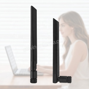 Tùy chỉnh GSM 2.4GHz <span class=keywords><strong>5</strong></span>.8GHz băng tần kép Wifi ăng-ten Omni 2G 3G 4G LTE 5g ban nhạc đầy đủ cao su vịt di động ăng-ten - Product Image 1