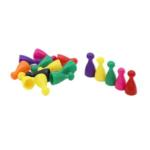 Abwechslungsfarbige Plastik-Spielzeuge-Lernpfeuerling für Brettspiele Spaß- und Lernspielzeug