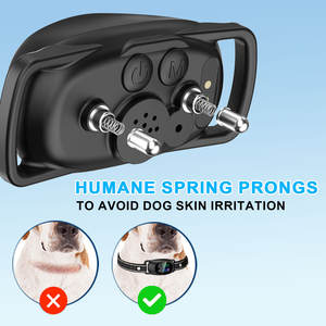 طوق مانع نباح الكلاب وجهاز تدريب عن بعد 2 في 1 - أوضاع التحكم التلقائي في النباح + التدريب اليدوي (صوت/اهتزاز)، مقاوم للماء بمعيار IP67 - Product Image 5