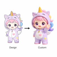Figura de PVC Personalizada OEM, Juguete de Vinilo 3D, Modelo de Resina, Diseño de Personaje de Dibujos Animados, Caja Sorpresa Coleccionable, Suministro de Fábrica