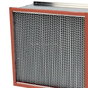 2023 Hot Selling Golden Supplier Customized H13 H14 High Efficiency Temperature Resistant Hepa Air Filtration