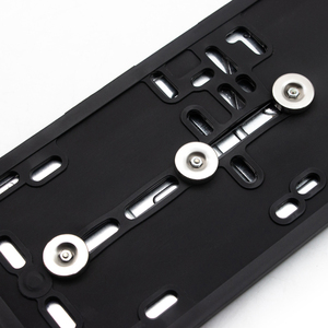 Misura Euro magnetico in Silicone e targa in acciaio inox telaio porta targa auto per EURO - Product Image 4