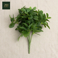 Bouquet de feuillage vert artificiel, bouquets de feuilles mélangées, verdure artificielle, tiges en plastique pour arche de mariage, mur de fleurs, décoration d'allée