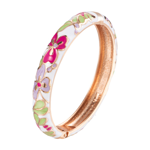 Bracelet Daili 10 mm tendance pour fille, bracelet jonc en émail coloré, bracelet à breloques, <span class=keywords><strong>accessoires</strong></span> de <span class=keywords><strong>mode</strong></span> pour femme - Product Image 2