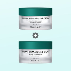 Crème réparatrice CELL SHOT coréenne à l'azulène de Mumak : Hydratation longue durée, hydratation multicouche, apaisement et renforcement de la barrière cutanée pour le visage - Product Image 2