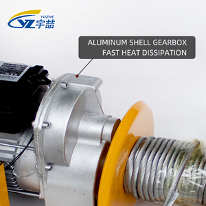 500kg chine usine 1000kg 220v 1600w 380v palan à câble électrique robuste treuil embrayage palan - Product Image 5