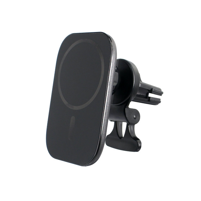 15W Phone Mount Magnetic Wireless Car Charger Air Vent Phone Holder for IP 14 15 16