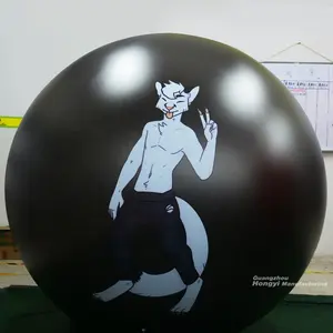 Advertising Inflatable Balloons Giant Black Ball Customized Balloon Inflatable
