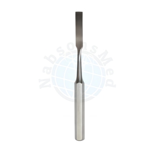 Osteotome Hibbs 9 pouces droit en acier inoxydable allemand, burin chirurgical orthopédique manuel, instrument médical de classe I - Product Image 1
