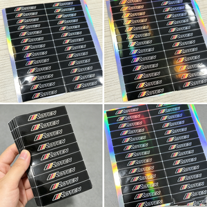 Customised <b>security</b> holographic <b>stickers</b>, gold holographic labels, 3D authenticity holographic labels - Product Image 4