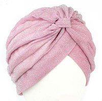 Hijab con capucha para hombres y mujeres adultos transfronterizos, turbante musulmán de seda dorada a la moda, gorras indias