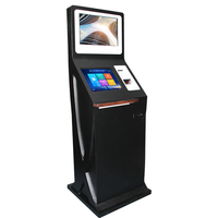 Kiosque à double écran accepteur de billets de banque kiosque de paris sportifs accepteur de billets paiement de factures kiosque de jeu