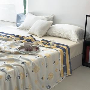 Couverture en mousseline 100 % coton 6 couches, ultra respirante, sûre <span class=keywords><strong>pour</strong></span> bébé, idéale <span class=keywords><strong>pour</strong></span> l'été, vente en gros - Product Image 1