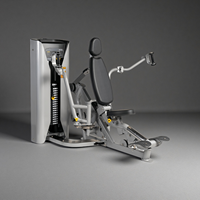 Machine à mouche deltoïde arrière d'équipement de gymnastique chargée par goupille en métal pour l'entraînement de force