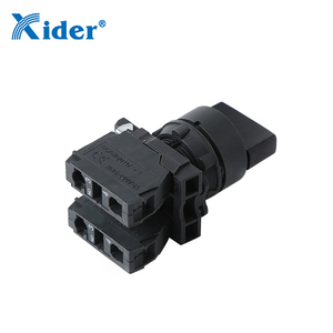 Xider DB5-AD33/XB5-AD33 núm <span class=keywords><strong>Selector</strong></span> push button ngắn xử lý 2 vị trí màu đen nhựa mùa xuân trở lại <span class=keywords><strong>Selector</strong></span> Thiết bị chuyển mạch - Product Image 2