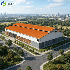 Almacén de Estructura de Acero Prefabricado de Alta Resistencia y Gran Altura, Instalación de Almacenamiento Comercial Modular de Uso Pesado - Product Image 1