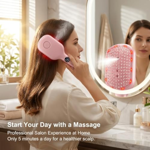 Hot Portable Rechargeable Electric Scalp <b>Massage</b> <b>Brush</b> Smart Device for <b>Hair</b> Growth and Scalp Relaxation - Product Image 6