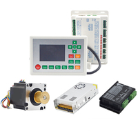 Nouveau système de contrôle laser CO2 breveté Ruida RD6442G DSP, logiciel RD Works V8, alimentation 24VDC 3A pour machine de découpe laser CO2 verre