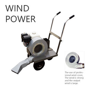 Двигатель 6,5 л.с. ручной толкающий дорожный воздуходувка 2500 кубический метр/ч 3800 Па машины для дорожной разметки - Product Image 4