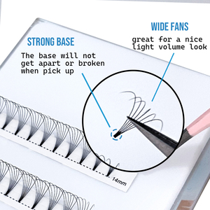 In vendita XXL vassoio 5D stelo corto ventole ciglia pre made - Product Image 2