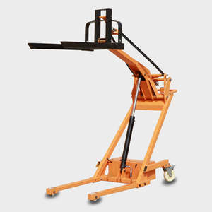 Producción de ventas directas de fábrica Carretilla elevadora eléctrica plegable de mano Elevador eléctrico Pequeño apilador de elevación popular Recuperador - Product Image 1