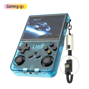 เครื่องเล่นเกมพกพา X R36XX หน้าจอ 3.5 นิ้ว ความละเอียด 640*480 ชิปประมวลผล RK3326 Quad Core จอยสติ๊กคู่ รองรับ WiFi ออนไลน์ OTG วิดีโอเอาต์พุต พกพาสะดวก สไตล์เรโทร - Product Image 5
