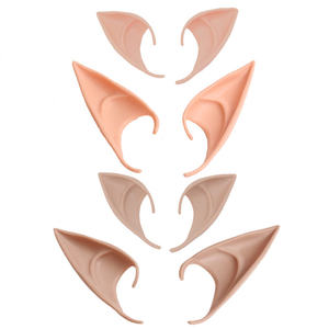 Orejas de Elfo de Látex con Punta Suave para Cosplay, Disfraz de Hada, Accesorio de Mascarada para Halloween, Orejas de <span class=keywords><strong>Vampiro</strong></span> - Product Image 5