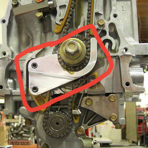 Guía de engranajes de distribución de aleación de aluminio para motor Honda K20 K24 Serie K, pieza de repuesto TMG01 - Product Image 1
