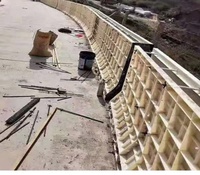 Panneau de coffrage réutilisable en plastique ABS/PP, haute résistance, design moderne, barrière de sécurité en béton pour centres commerciaux et immeubles de grande hauteur