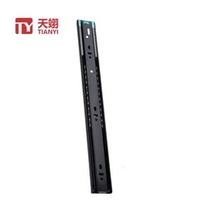 Good Quality Easy Installation Three-Fold Silent Furniture <b>Drawer</b> <b>Slide</b> Rails for Kitchen & Apartment Use - Product Image 1