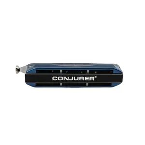 Conjurer Hot Selling For Beginner 10 Holes 40 Tune Film-free Practice Chromatic Harmonica Musical Instruments