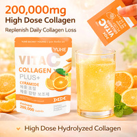 Échantillon Gratuit en Gros : Poudre de Collagène Hydrolysé Sans Sucre, Éclaircissante pour la Peau, Vitamine C, Boisson au Collagène