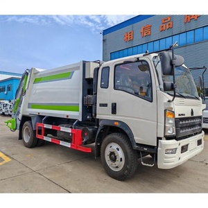 Camions compacteurs de déchets Howo 9m3 10m3 4X2 pour le transport et le compactage des ordures - Product Image 2