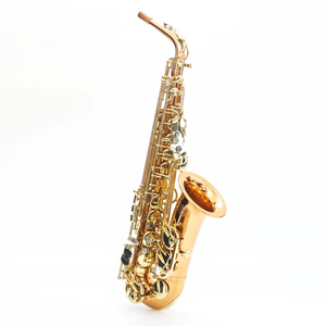 Mode, performance professionnelle, haute qualité #   Saxophone alto en la mine de fer, laqué or, instrument en laiton, prix bas, livraison mondiale - Product Image 1