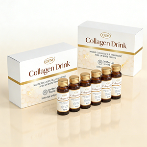 Hydrolysierte Kollagenpeptide Flüssig Meeresquelle mit Vitamin C Hyaluronsäure Biotin Niedermolekulares Kollagen-Nahrungsergänzungsmittel - Product Image 2