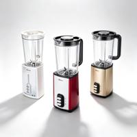 Mixeur Électrique pour Smoothies avec Moteur en Cuivre Pur et Lames en Acier Inoxydable, Appareil de Cuisine Allemand pour la Maison