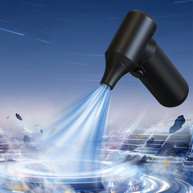 2025 Portable Cordless BLDC Motor Air Duster Compressed Blower Tool 170G Blowing Force for Computer Laptop Keyboard Camera