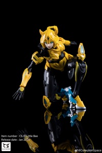 Colección Little Bee <span class=keywords><strong>Girl</strong></span> de plástico, modelo de Anime, <span class=keywords><strong>Robot</strong></span> transformador, figura de acción mecánica, juguete en el espacio, tema de la niña pequeña, número de modelo de <span class=keywords><strong>robot</strong></span> - Product Image 3