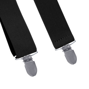 <span class=keywords><strong>Bretelle</strong></span> da Uomo di Alta Qualità, Elastiche e Regolabili, a Y, Larghezza 3,5 cm, con 3 Clip - Product Image 3