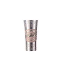 Gobelet réutilisable en aluminium OEM, changeant de couleur, pour fêtes, boissons froides, avec votre propre logo