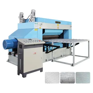 CHZN China automatic Customized OEM pattern Metal Plate Checkered steel Iron sheet aluminum embossing Machine manufacturer