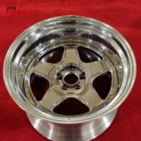 Rines de Aluminio Forjado de 2 Piezas, 18-21 5x114.3/5x120, 40mm 100mm, Personalizados, Plateados Pulidos, Certificación TUV, para F80 G20 G30 E90
