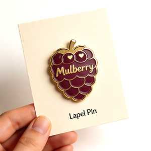 Fruit Theme Metal Pin Set Gold Plated Hard Enamel Zinc Alloy Collectible Art Irregular Shape Pins - Product Image 4