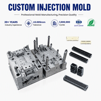 Moules en plastique moulés par injection sur mesure pour l'électronique et les télécommunications 3C, fabricant de moules de précision OEM