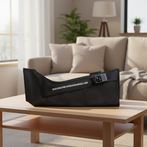 Masseur de jambes à compression d'air approuvé par la FCC YiJian avec pression de 30-240 mmHg et batterie de 1800 mAh pour les athlètes après l'entraînement - Product Image 1