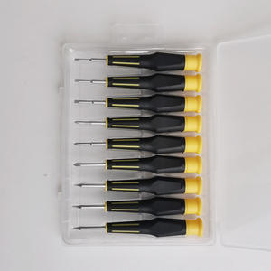 Jeu de tournevis de précision Lixin 9 pièces, métriques, Phillips, plat, Torx, hexagonaux, Y, étoile, outils de réparation pour les télécommunications - Product Image 3