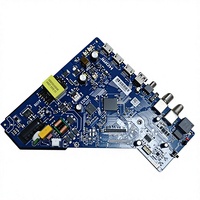 Mainboard TV Pintar LED/LCD Universal CV951-C42 21.5-65 Inch 1080P Android 11 DVB-T2 Papan PCB Biru/Hijau