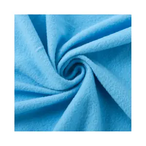 Nhà Cung cấp nhà máy Stretch Polyester Spandex Sữa Silk chải vải cho áo khoác