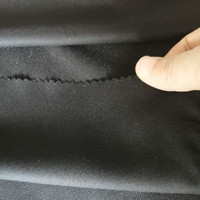 Entoilage thermocollant en polyester 100% tissé sergé à double point, personnalisé en gros